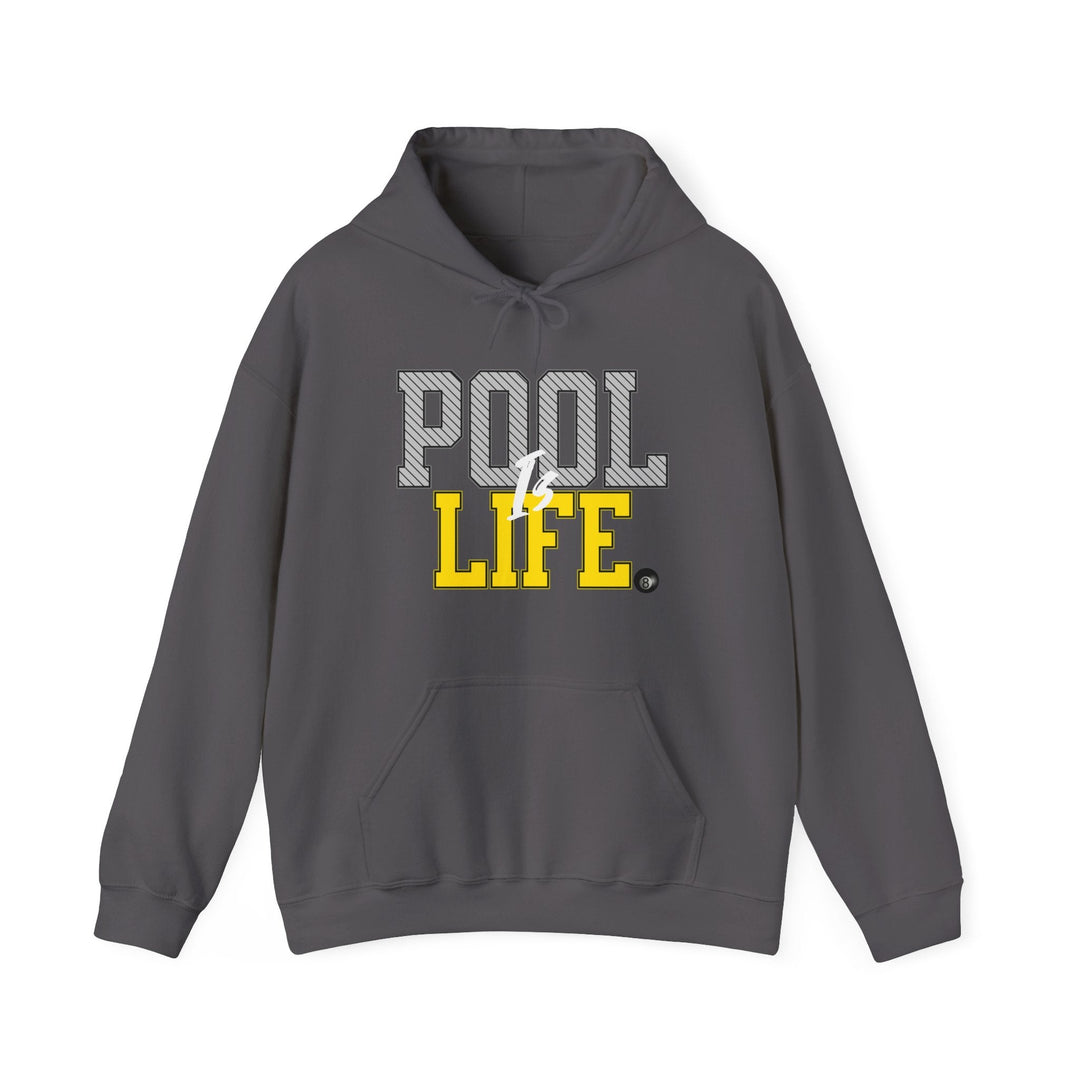 Pool is Life - 8 Ball - Unisex Pullover Hoodie - BFLY BILLIARDS
