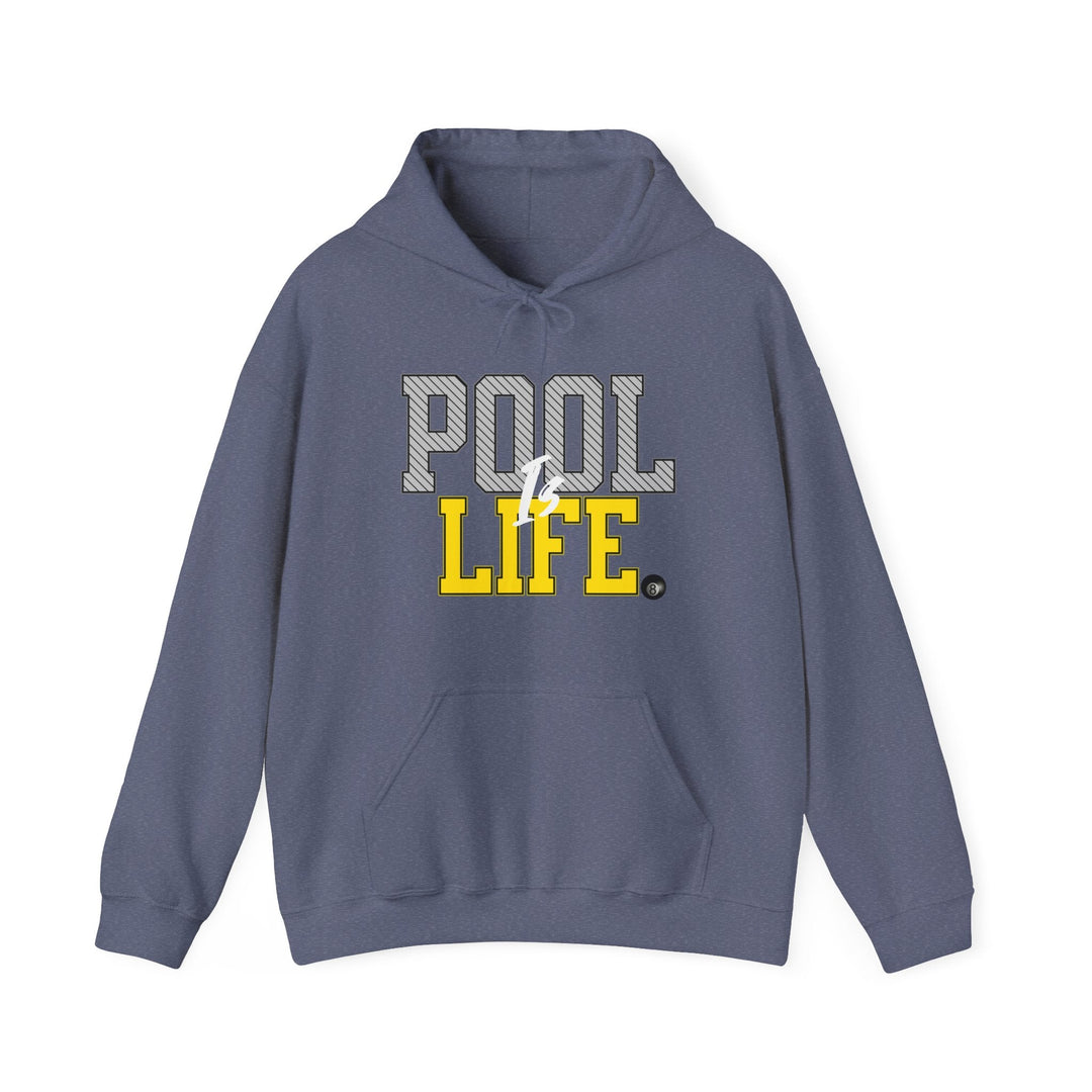 Pool is Life - 8 Ball - Unisex Pullover Hoodie - BFLY BILLIARDS