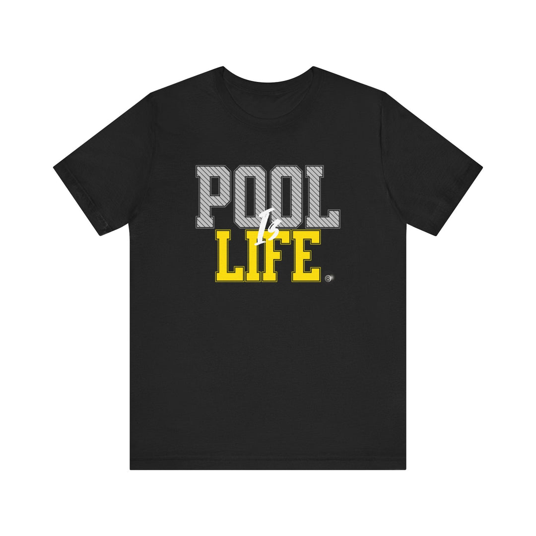 Pool is Life - 8 Ball - Unisex Softstyle Tee - BFLY BILLIARDS