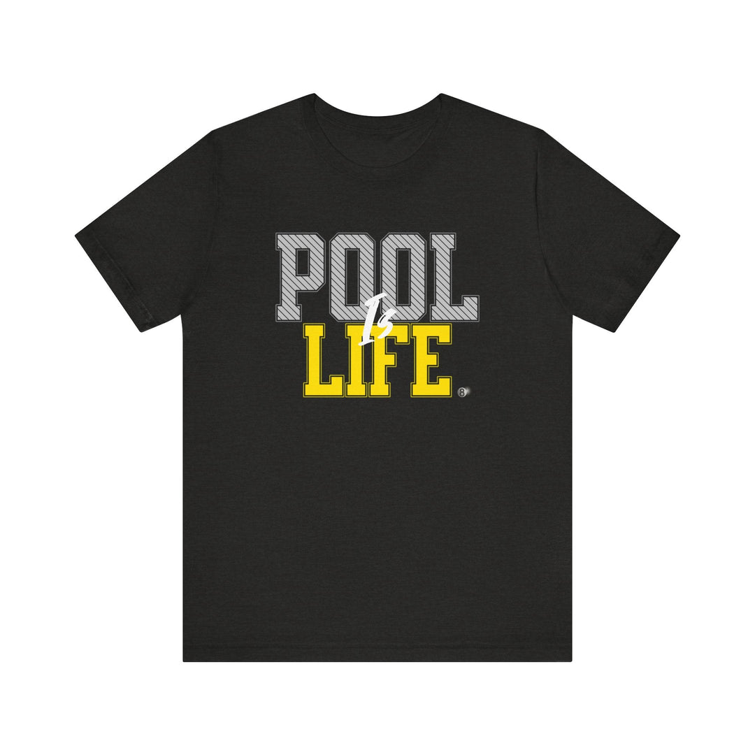 Pool is Life - 8 Ball - Unisex Softstyle Tee - BFLY BILLIARDS