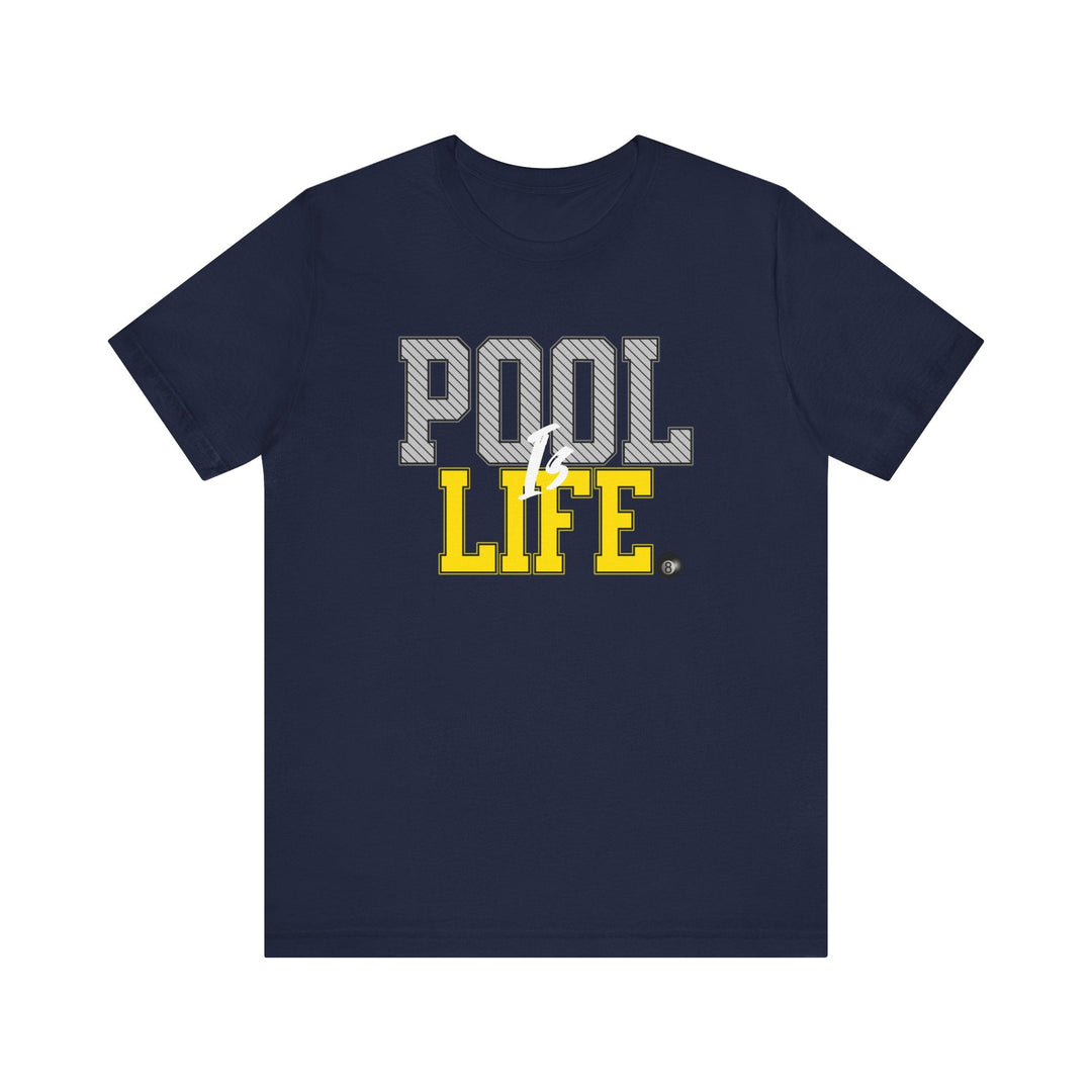 Pool is Life - 8 Ball - Unisex Softstyle Tee - BFLY BILLIARDS