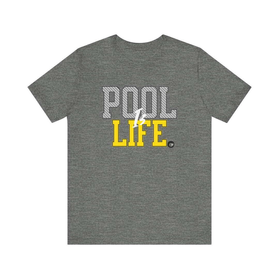 Pool is Life - 8 Ball - Unisex Softstyle Tee - BFLY BILLIARDS