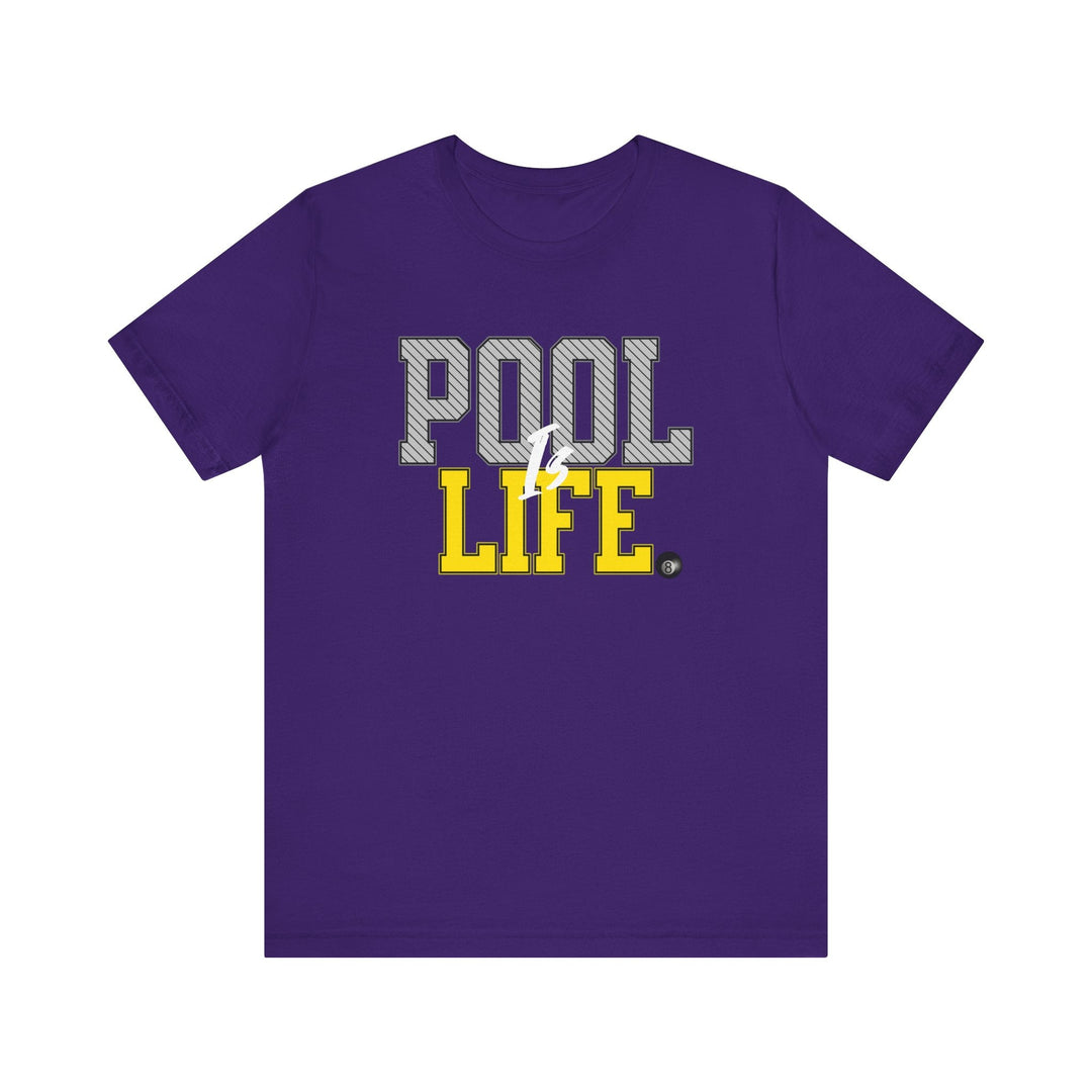Pool is Life - 8 Ball - Unisex Softstyle Tee - BFLY BILLIARDS