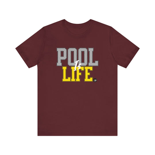 Pool is Life - 8 Ball - Unisex Softstyle Tee - BFLY BILLIARDS