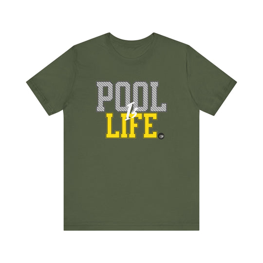 Pool is Life - 8 Ball - Unisex Softstyle Tee - BFLY BILLIARDS