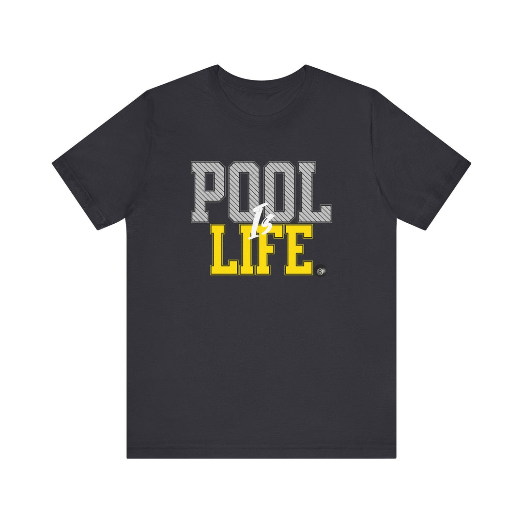 Pool is Life - 8 Ball - Unisex Softstyle Tee - BFLY BILLIARDS