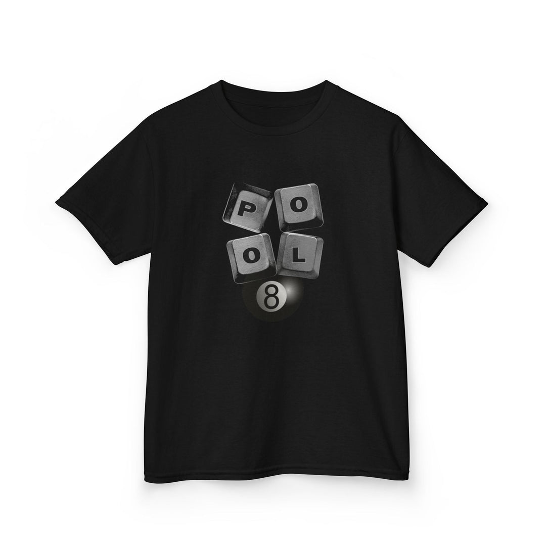 Pool Keys - 8 Ball - Youth Cotton Tee - BFLY BILLIARDS