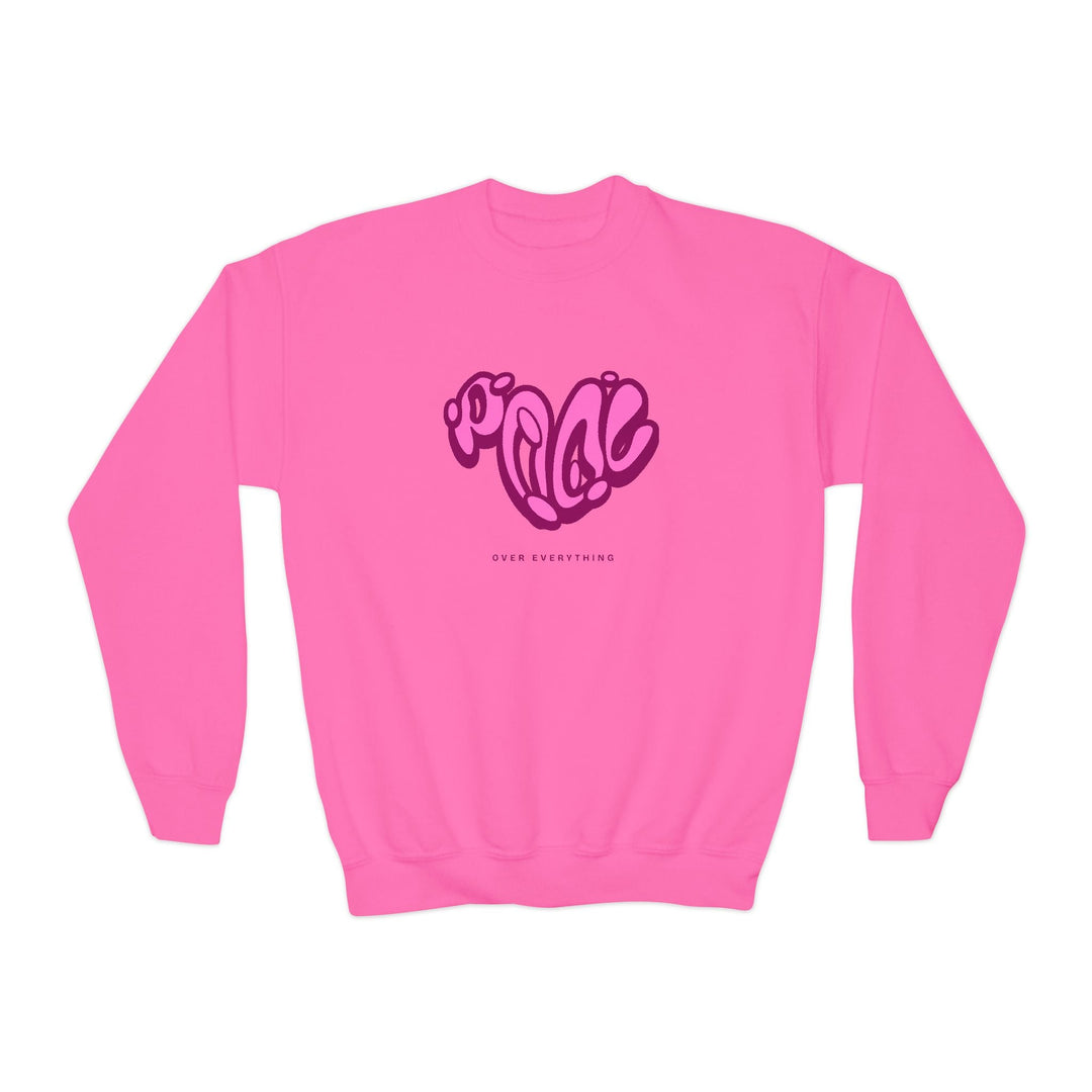 Pool - Over Everything - Unisex Youth Crewneck Sweatshirt - BFLY BILLIARDS