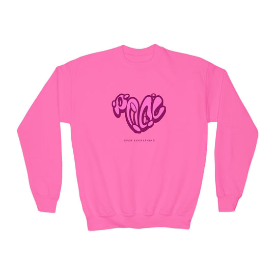Pool - Over Everything - Unisex Youth Crewneck Sweatshirt - BFLY BILLIARDS