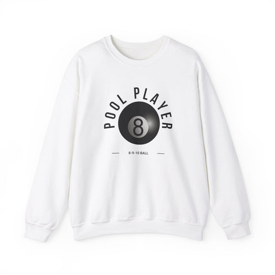 Pool Player - 8 - 9 - 10 Ball - Unisex Crewneck Sweatshirt - BFLY BILLIARDS