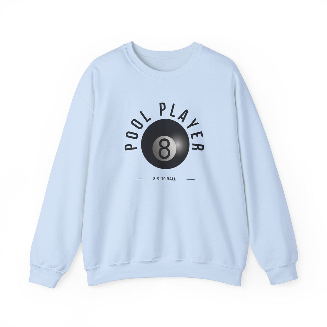 Pool Player - 8 - 9 - 10 Ball - Unisex Crewneck Sweatshirt - BFLY BILLIARDS