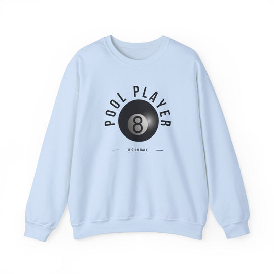 Pool Player - 8 - 9 - 10 Ball - Unisex Crewneck Sweatshirt - BFLY BILLIARDS
