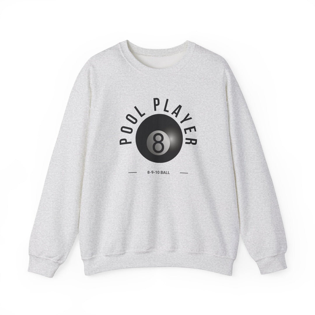 Pool Player - 8 - 9 - 10 Ball - Unisex Crewneck Sweatshirt - BFLY BILLIARDS