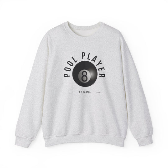 Pool Player - 8 - 9 - 10 Ball - Unisex Crewneck Sweatshirt - BFLY BILLIARDS