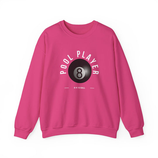 Pool Player - 8 - 9 - 10 Ball - Unisex Crewneck Sweatshirt - BFLY BILLIARDS