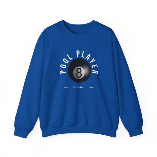 Pool Player - 8 - 9 - 10 Ball - Unisex Crewneck Sweatshirt - BFLY BILLIARDS