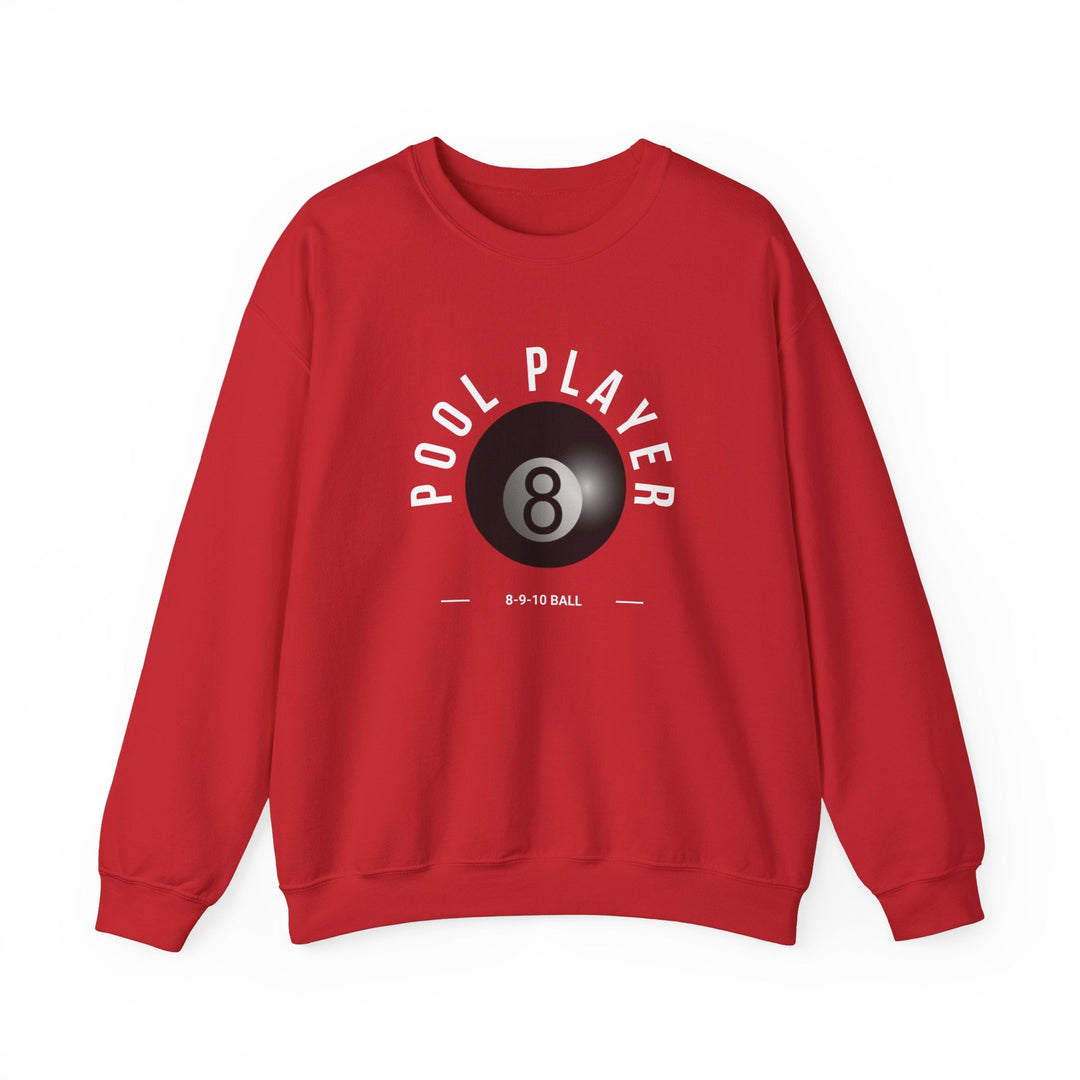 Pool Player - 8 - 9 - 10 Ball - Unisex Crewneck Sweatshirt - BFLY BILLIARDS