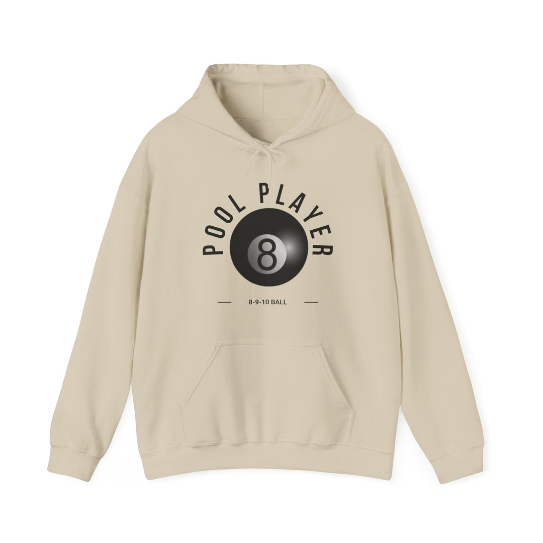 Pool Player - 8 - 9 - 10 Ball - Unisex Pullover Hoodie - BFLY BILLIARDS