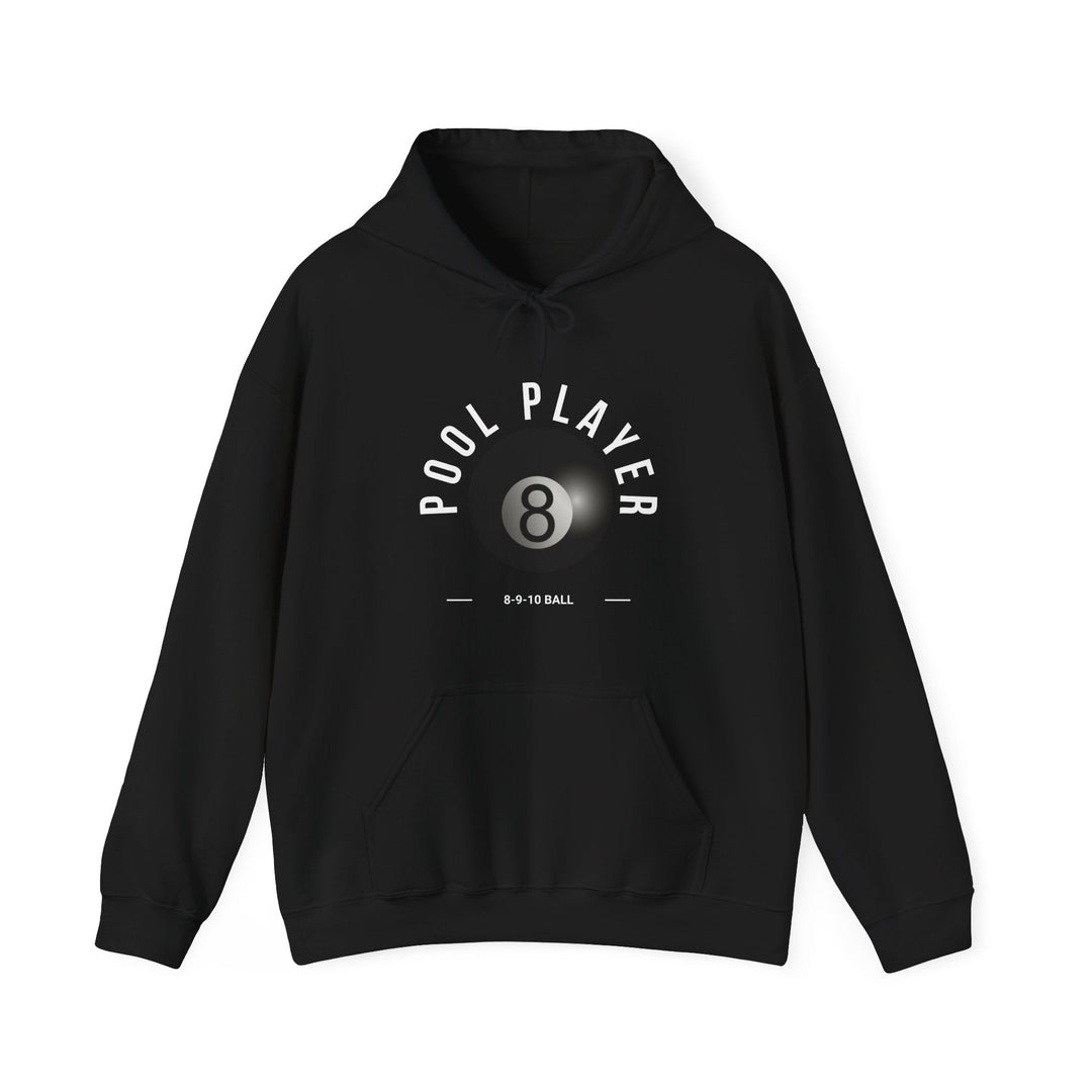 Pool Player - 8 - 9 - 10 Ball - Unisex Pullover Hoodie - BFLY BILLIARDS