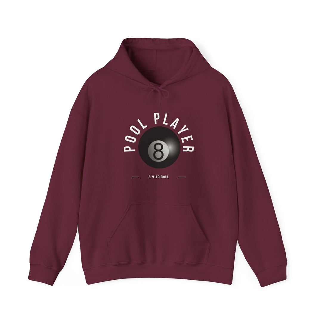 Pool Player - 8 - 9 - 10 Ball - Unisex Pullover Hoodie - BFLY BILLIARDS