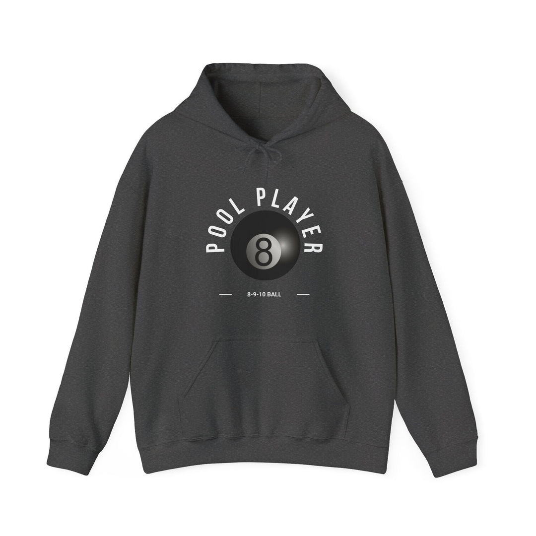 Pool Player - 8 - 9 - 10 Ball - Unisex Pullover Hoodie - BFLY BILLIARDS