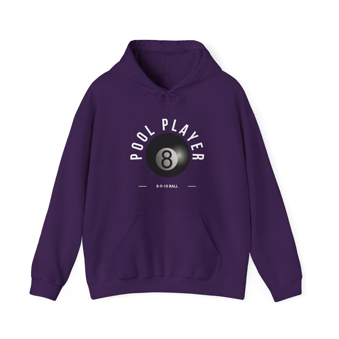 Pool Player - 8 - 9 - 10 Ball - Unisex Pullover Hoodie - BFLY BILLIARDS