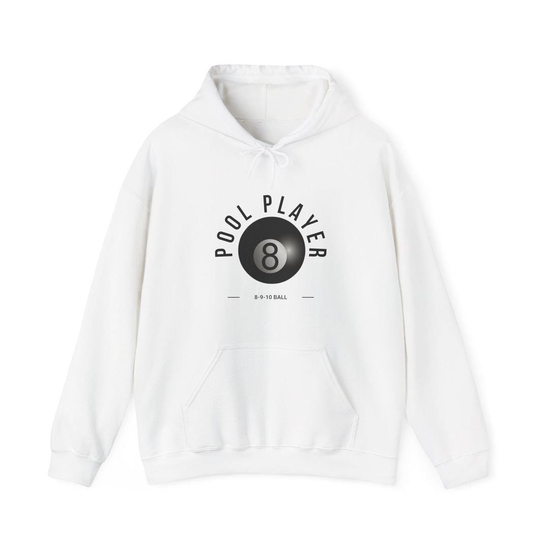 Pool Player - 8 - 9 - 10 Ball - Unisex Pullover Hoodie - BFLY BILLIARDS