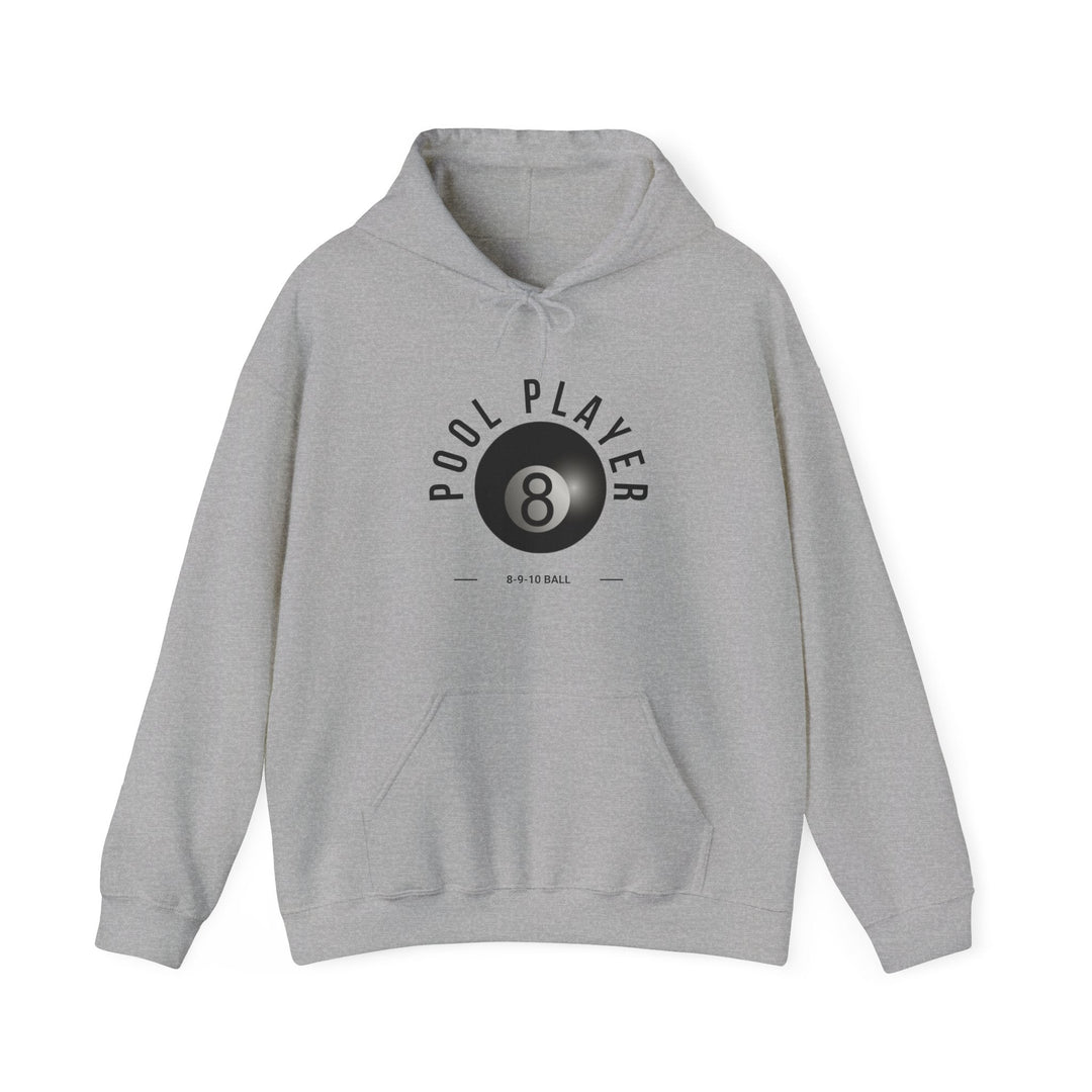 Pool Player - 8 - 9 - 10 Ball - Unisex Pullover Hoodie - BFLY BILLIARDS