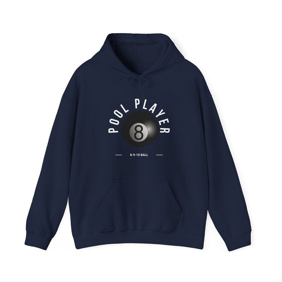 Pool Player - 8 - 9 - 10 Ball - Unisex Pullover Hoodie - BFLY BILLIARDS