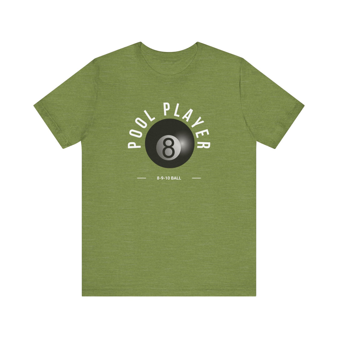 Pool Player - 8 - 9 - 10 Ball - Unisex Softstyle Tee - BFLY BILLIARDS