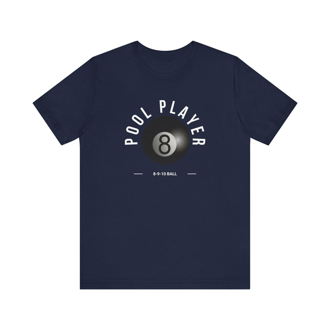 Pool Player - 8 - 9 - 10 Ball - Unisex Softstyle Tee - BFLY BILLIARDS