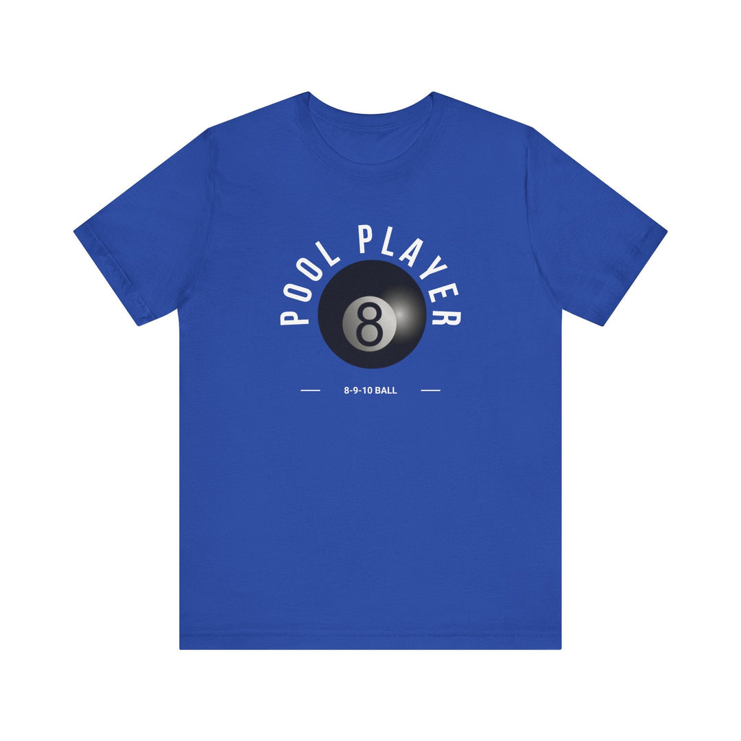 Pool Player - 8 - 9 - 10 Ball - Unisex Softstyle Tee - BFLY BILLIARDS