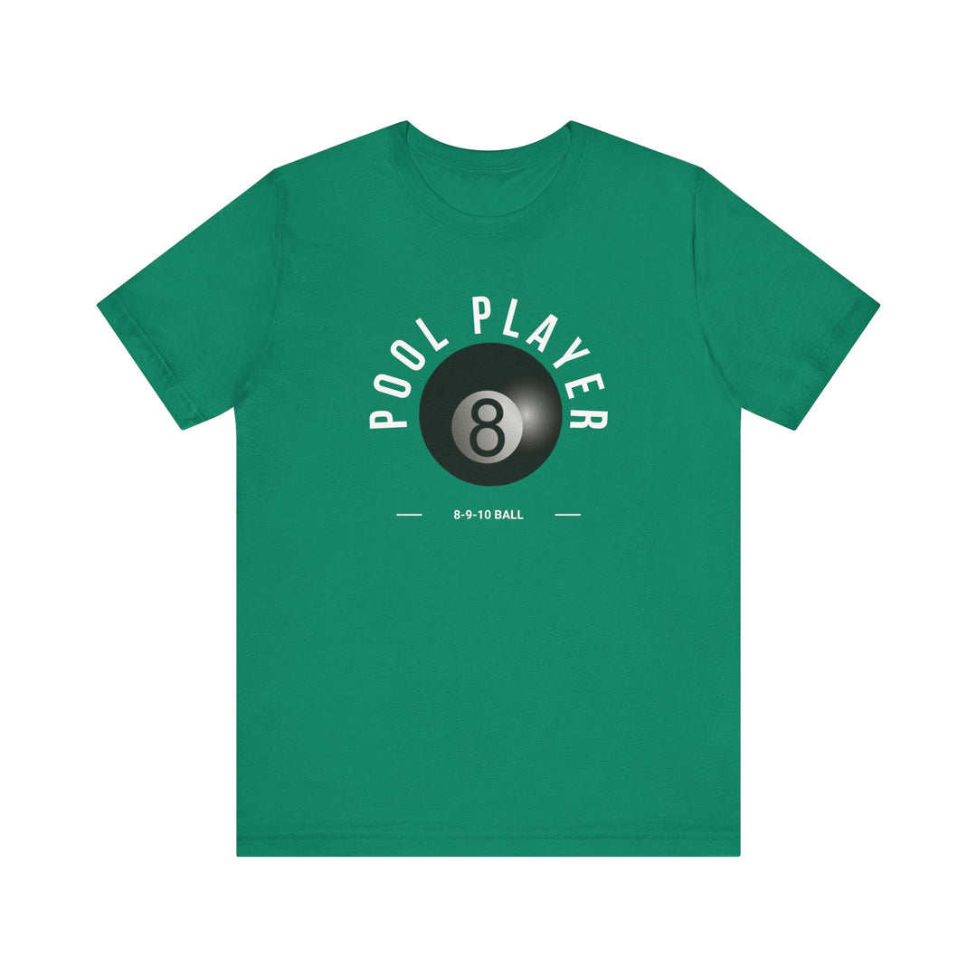 Pool Player - 8 - 9 - 10 Ball - Unisex Softstyle Tee - BFLY BILLIARDS