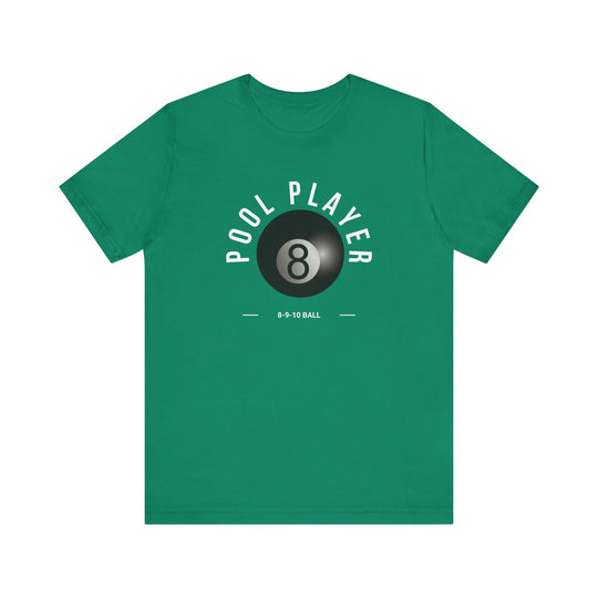Pool Player - 8 - 9 - 10 Ball - Unisex Softstyle Tee - BFLY BILLIARDS