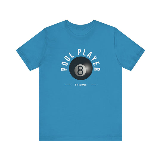 Pool Player - 8 - 9 - 10 Ball - Unisex Softstyle Tee - BFLY BILLIARDS