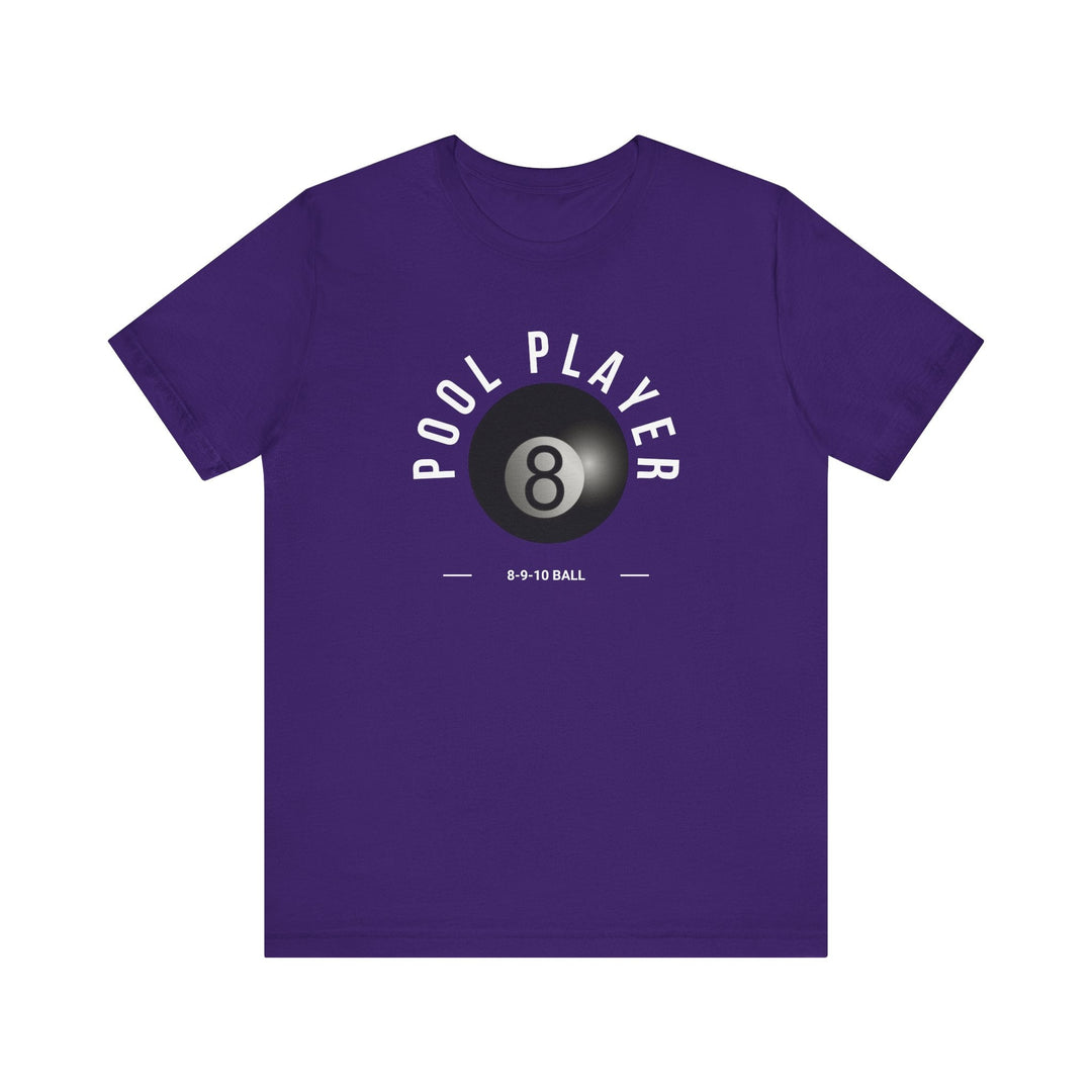 Pool Player - 8 - 9 - 10 Ball - Unisex Softstyle Tee - BFLY BILLIARDS