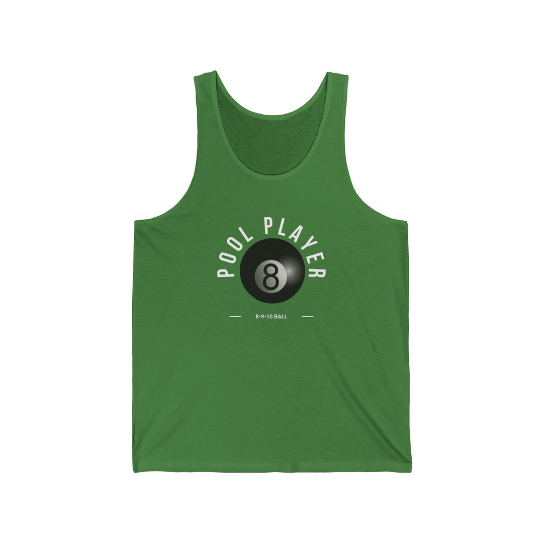 Pool Player - 8 - 9 - 10 Ball - Unisex Tank Top - BFLY BILLIARDS