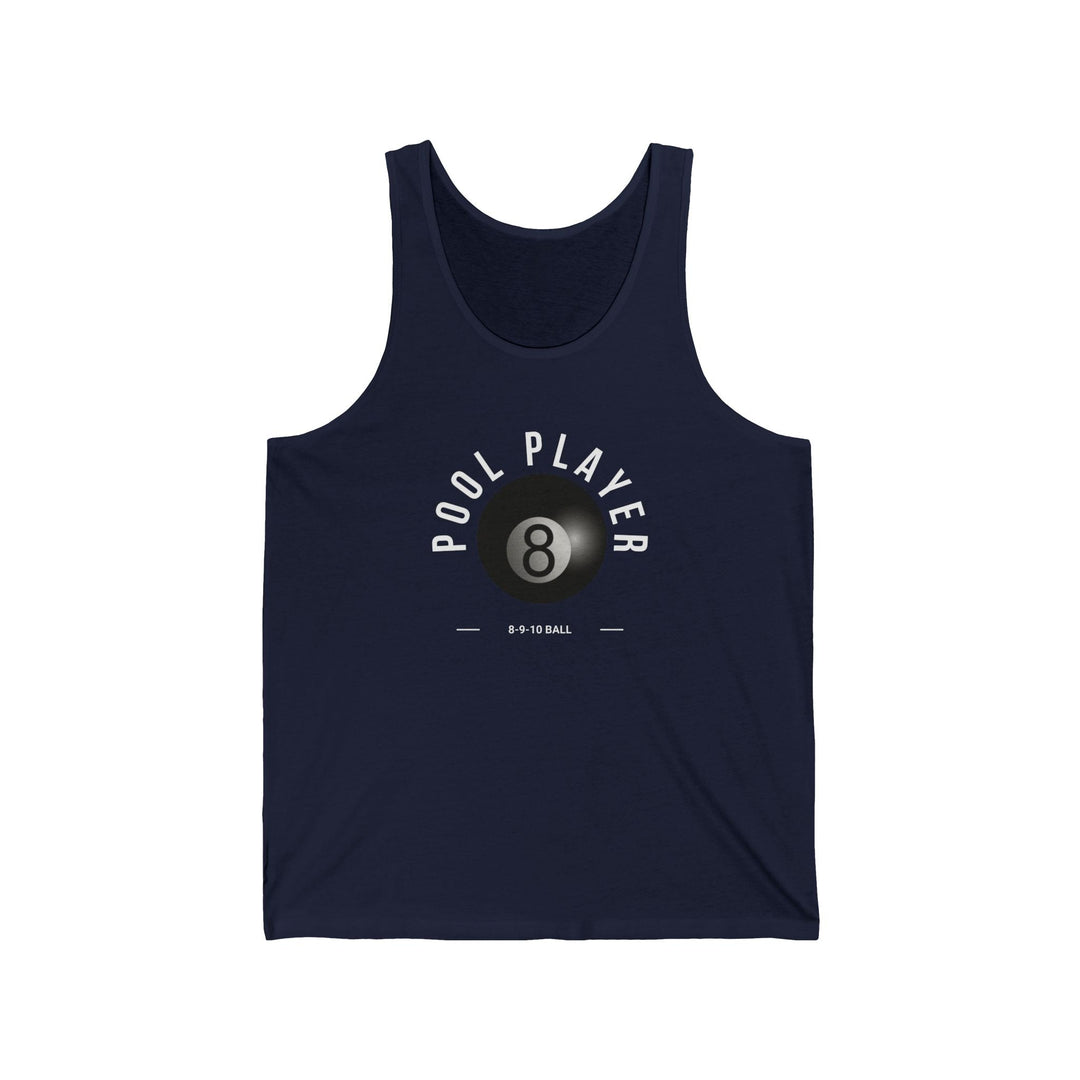 Pool Player - 8 - 9 - 10 Ball - Unisex Tank Top - BFLY BILLIARDS
