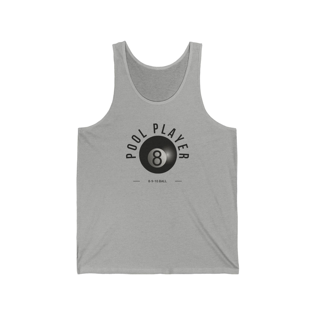 Pool Player - 8 - 9 - 10 Ball - Unisex Tank Top - BFLY BILLIARDS