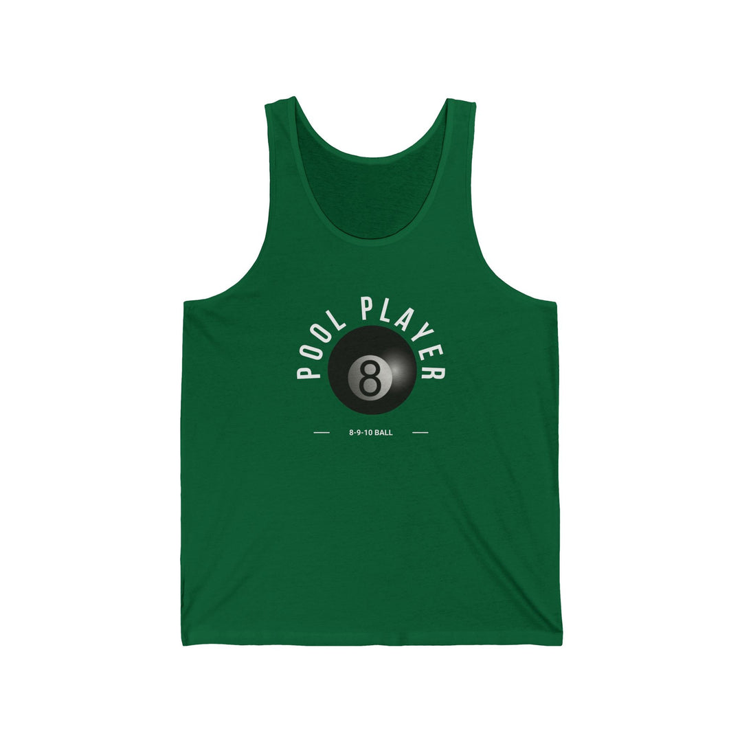 Pool Player - 8 - 9 - 10 Ball - Unisex Tank Top - BFLY BILLIARDS