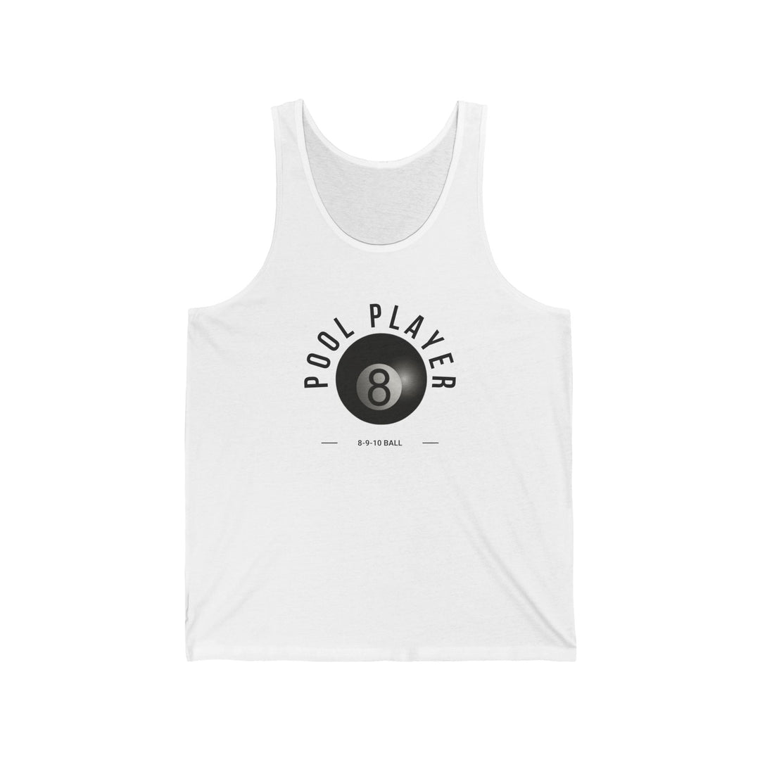 Pool Player - 8 - 9 - 10 Ball - Unisex Tank Top - BFLY BILLIARDS