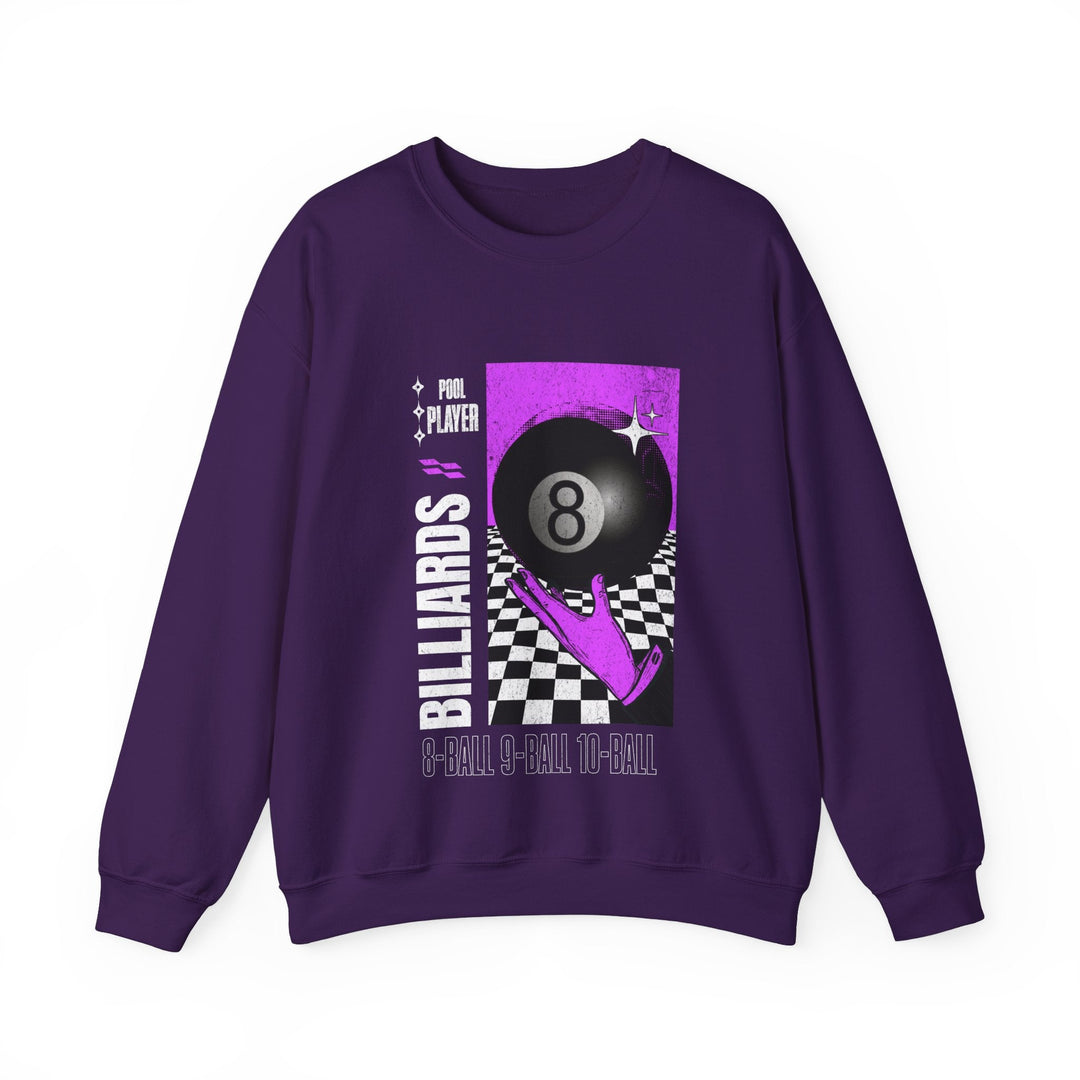 Pool Player - Billiards - Unisex Crewneck Sweatshirt - BFLY BILLIARDS