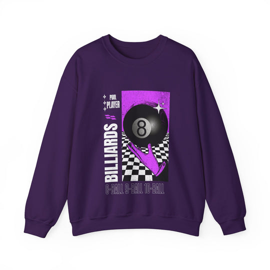 Pool Player - Billiards - Unisex Crewneck Sweatshirt - BFLY BILLIARDS