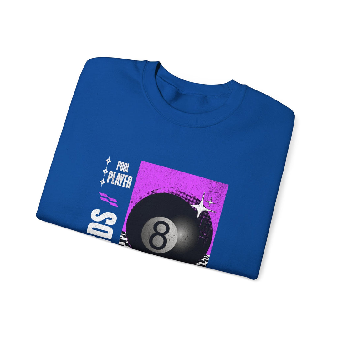 Pool Player - Billiards - Unisex Crewneck Sweatshirt - BFLY BILLIARDS