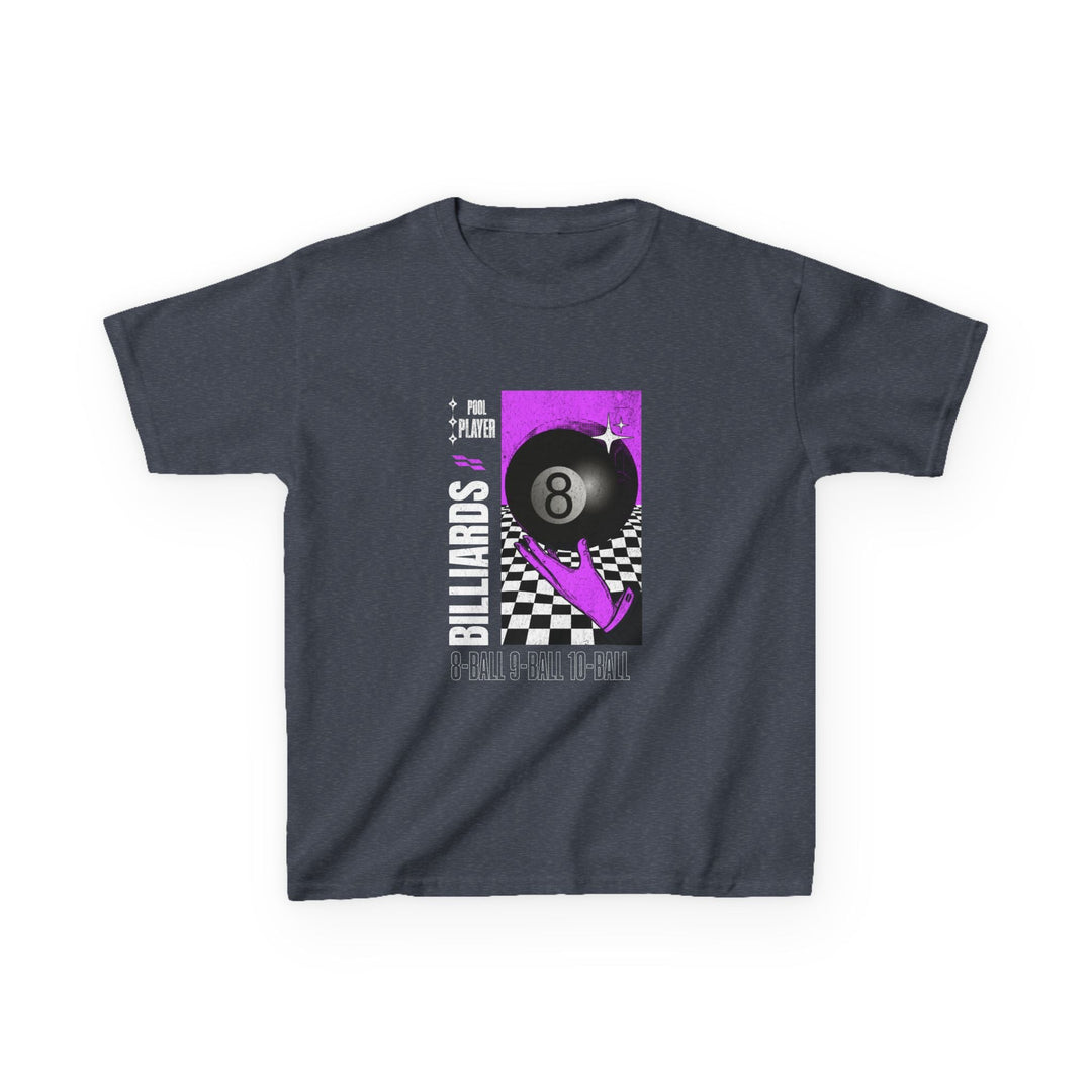 Pool Player - Billiards - Youth Cotton Tee - BFLY BILLIARDS