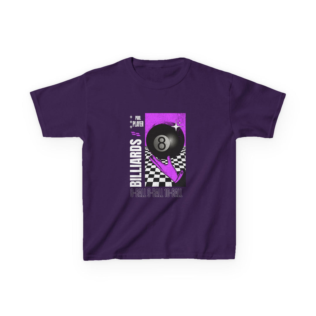 Pool Player - Billiards - Youth Cotton Tee - BFLY BILLIARDS