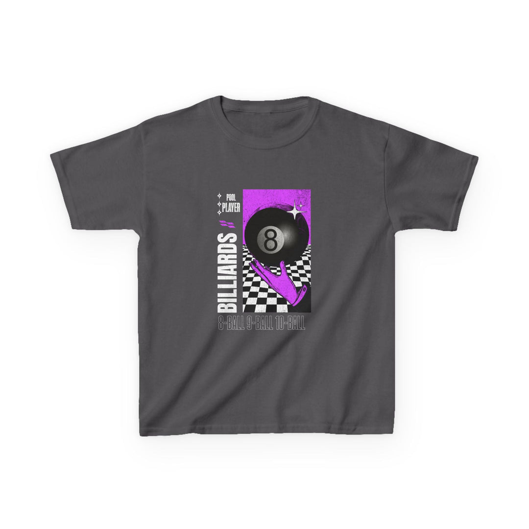Pool Player - Billiards - Youth Cotton Tee - BFLY BILLIARDS