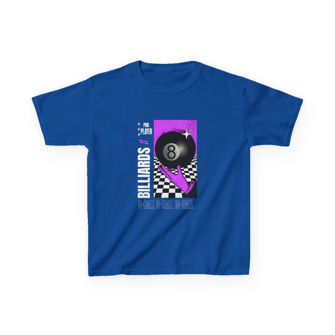 Pool Player - Billiards - Youth Cotton Tee - BFLY BILLIARDS