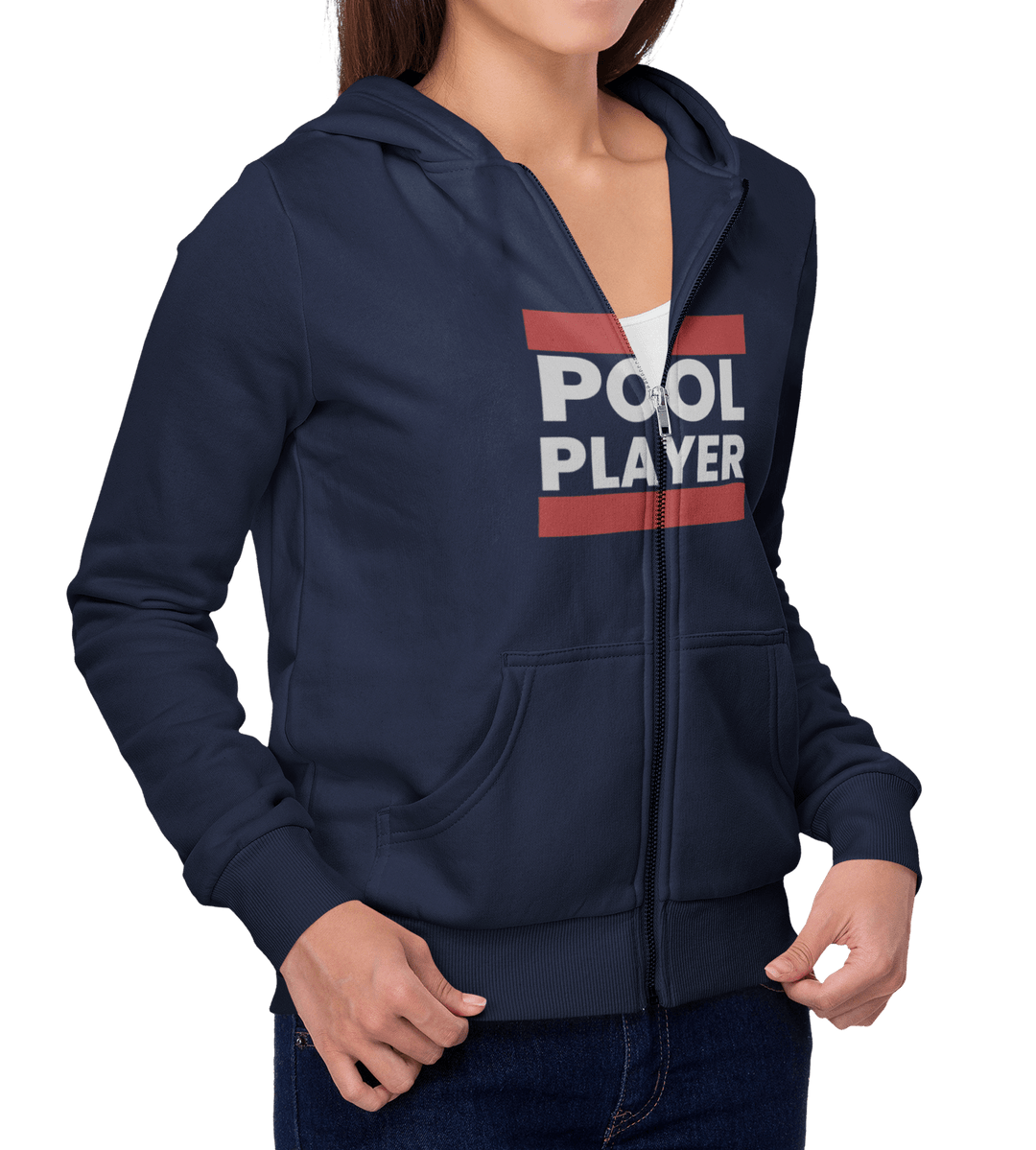 Pool Player - Full Zip Hoodie - BFLY BILLIARDS