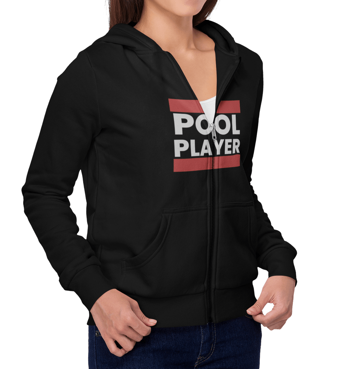 Pool Player - Full Zip Hoodie - BFLY BILLIARDS